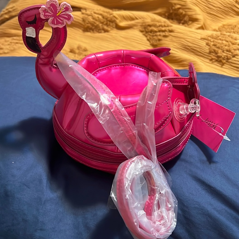 Betsey Johnson Hot As Flock Purse